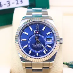 ROLEX SKY-DWELLER 326934 BLUE DIAL OYSTER BRACELET 2023
