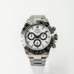 ROLEX DAYTONA 116500LN WHITE DIAL CERAMIC BEZEL 2022