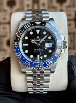2025 ROLEX GMT-MASTER II “BATGIRL” JUBILEE COMPLETE SET 126710BLNR
