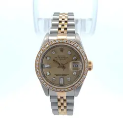 18KYG/SS GOLD DIAMOND