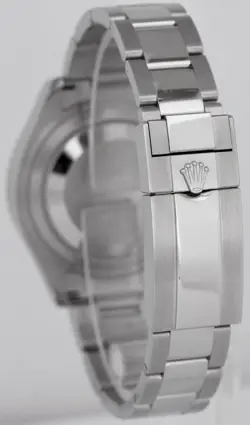2023 NEW PAPERS Rolex Yacht-Master 268622 Rhodium 37mm Steel Grey Blue Watch BOX