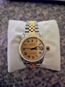 ROLEX DATEJUST 16013 BUCKLEY DIAL
