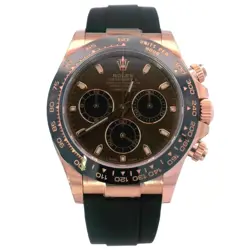 ROLEX DAYTONA 40MM CHOCOLATE DIAL WATCH 116515LN ROSE GOLD