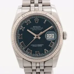 ROLEX DATEJUST 116234 SS×WG AT BLUE-FACE