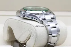 Rolex Milgauss Z-BLUE 116400 GV Green Crystal Blue Dial 2021 Box & Papers