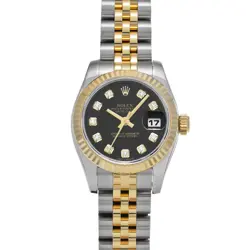 179173G DATEJUST BLACK/DIAMOND