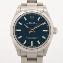 ROLEX OYSTER PERPETUAL 277200 SS AT BLUE-FACE