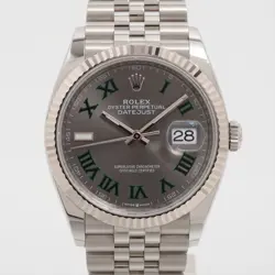 ROLEX DATEJUST 126234 SS×WG AT GRAY-FACE 4 EXTRA LINKS