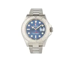 ROLEX YACHT-MASTER 116622, 40MM, BLUE DIAL, STAINLESS STEEL MEN’S WATCH W/BOX