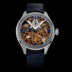SKELETON WATCH FREEMANSONRY