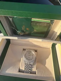 ROLEX ARABIC DIAL - WITH BOX AND PAPERS 
