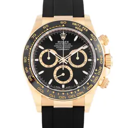 ROLEX DAYTONA BLACK DIAL WATCH 126518LN