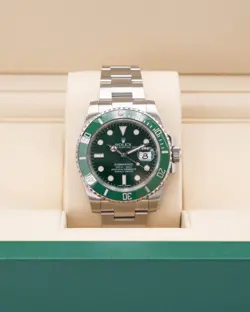 Rolex Submariner Date 40mm 116610LV Green Ceramic Hulk 2016