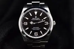 2019 ROLEX EXPLORER 39MM MK2 FULL LUME DIAL STAINLESS STEEL 214270 FULL SET