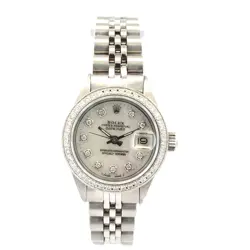 1975 ROLEX DATEJUST #6919 - OYSTER PERPETUAL JUBILEE WHITE MOTHER OF PEARL