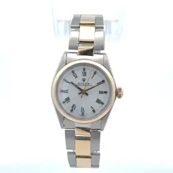 18KYG/SS WHITE ROMAN