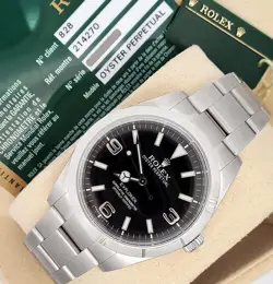 PERPETUAL BLACK 39MM