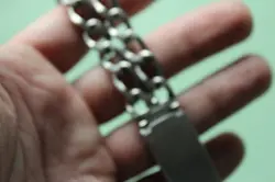 22-17mm EXPANDRO Slim Double Chain Steel DIVERS CHRONO Bracelet 4 Parts, Repairs