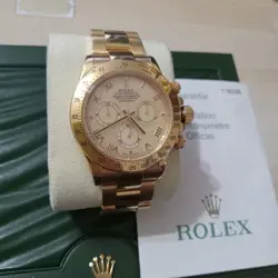 Rolex Daytona  MOP Dial 18K Yellow Gold 40mm 116528