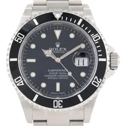 AUTHENTIC ROLEX SUBMARINER DATE 16610 SS AUTOMATIC SERIAL INFO:M SERIAL  #270...