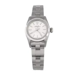 ROLEX OYSTER PERPETUAL AUTOMATIC WATCH STAINLESS STEEL 24