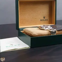 Rolex 14000 Air-King Blue Dial 34mm 1996 Serviced 2021 Full Set Watch