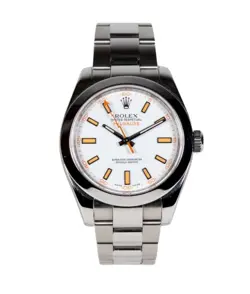 ROLEX MILGAUSS 116400 WHITE 2008  FULL SET  A DISCONTINUED ORIGINAL WATCH