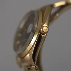 VINTAGE ROLEX 1500 OYSTER DATE 18K SOLID YELLOW GOLD 1968 MENS WATCH