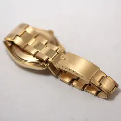 VINTAGE ROLEX 1500 OYSTER DATE 18K SOLID YELLOW GOLD 1968 MENS WATCH