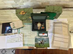 Full Set + Service Card + Full Service History 16233 Rolex Datejust Pyramid