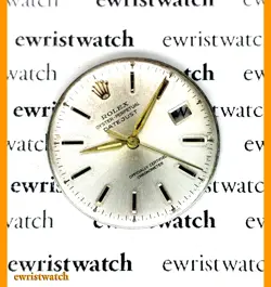 Genuine 50's Rolex Original Datejust OCC Dial 10.5" A-295 & A-296 Big Bubbleback