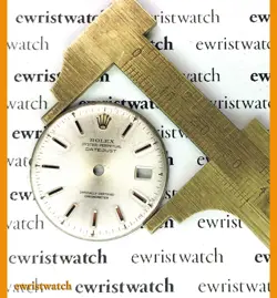 Genuine 50's Rolex Original Datejust OCC Dial 10.5" A-295 & A-296 Big Bubbleback