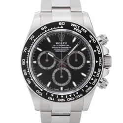 ROLEX DAYTONA 126500LN BLACK WARRANTY 2023 BOX/PAPER
