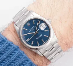 1993 Rolex Oyster Perpetual Date Ref. 15200 with Service Papers