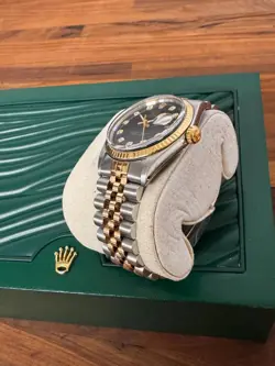 36MM–DIAMOND DIAL–QUICKSET-MINT