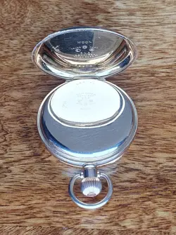 Stunning Rolex Rolled Gold Pocket Watch - Very Good Working Order.