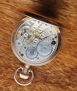 Stunning Rolex Rolled Gold Pocket Watch - Very Good Working Order.