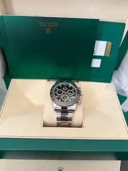 ROLEX STAINLESS STEEL CHRONOGRAPH DAYTONA COSMOGRAPH 116500 40MM 2019