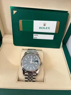 SS/WG DATEJUST BLUE