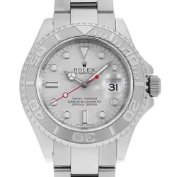 ROLEX YACHT MASTER 16622 SILVER M NUMBER SECOND HAND MENS