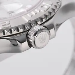 ROLEX YACHT MASTER 16622 SILVER M NUMBER SECOND HAND MENS