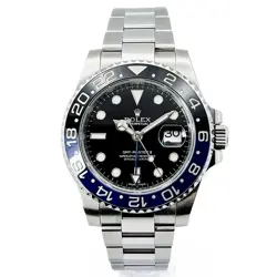 ROLEX GMT MASTER II 116710BLNR BATMAN STAINLESS STEEL 40MM MEN'S WATCH
