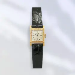 HAND-WIND WATCH SILVER/YELLOW