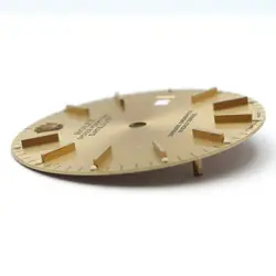 Rolex Datejust Champagne Gold Dial Tritium Bar Index Watch Part A Condition