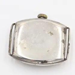 Rolex Silver Dial Hand-Wound Watch for Men/Boys Deadstock Vintage Style