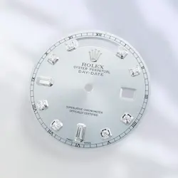 ROLEX DAY-DATE GENUINE ICE BLUE DIAL 10PD MEN'S USED