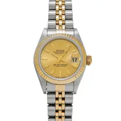 ROLEX DATEJUST 69173 W NUMBER (MANUFACTURED AROUND 1996) LADIES WATCH G0324