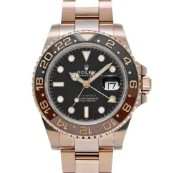 ROLEX 126715CHNR GMT-MASTERII BLACK MENS WRISTWATCH WITH BOX & PAPER