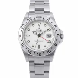 ROLEX EXPLORER 2 M NUMBER 16570 WATCH WHITE DIAL FROM JAPAN W0324