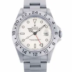 ROLEX EXPLORER 2 S NUMBER 16570 WATCH WHITE DIAL FROM JAPAN W0324